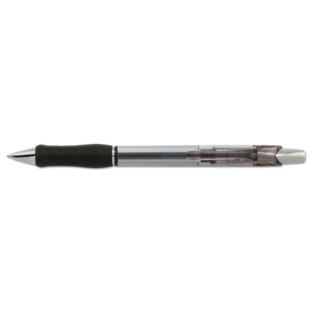 Box of 12 Black Ink Pentel RSVP Super RT Ballpoint Pen, BX477-A 0.7mm Fine Line